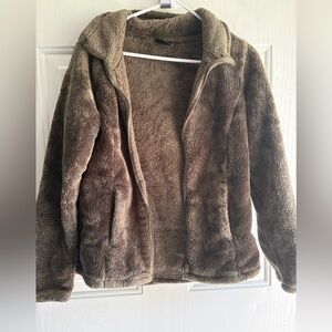 Olive Green Fleece Jacket by 32 Degrees